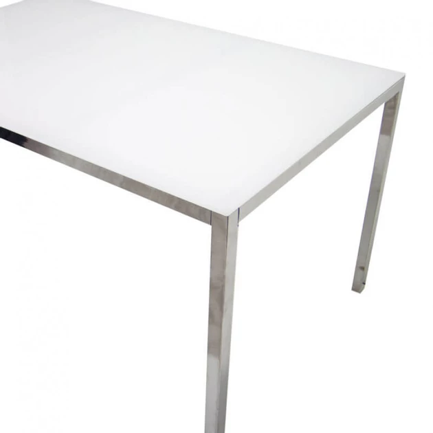 operator Warmte blik Tweedehands glazen tafel 135x85cm