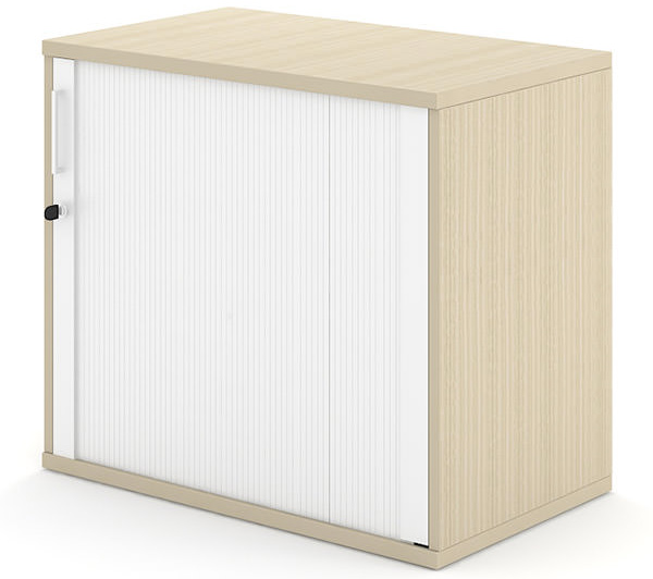 houten lage roldeurkast kopen