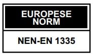 NEN - EN 1335 Norm 