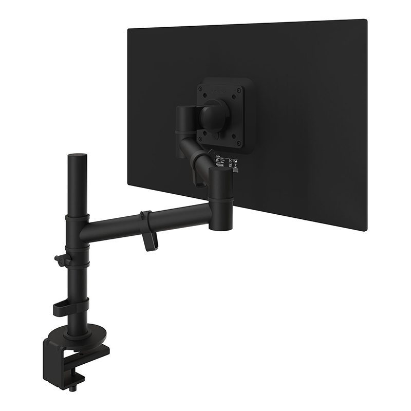 Monitorarm ViewGo zwart enkel