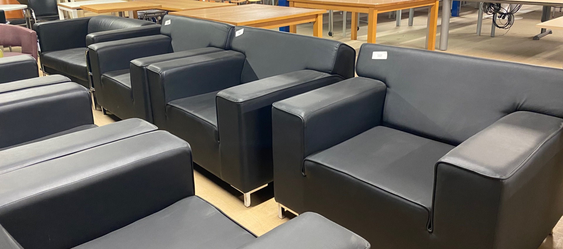 Diverse gebruikte fauteuils bij Officetopper