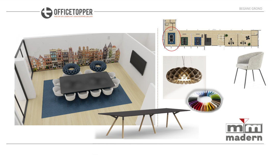 Moodboard voor inrichting