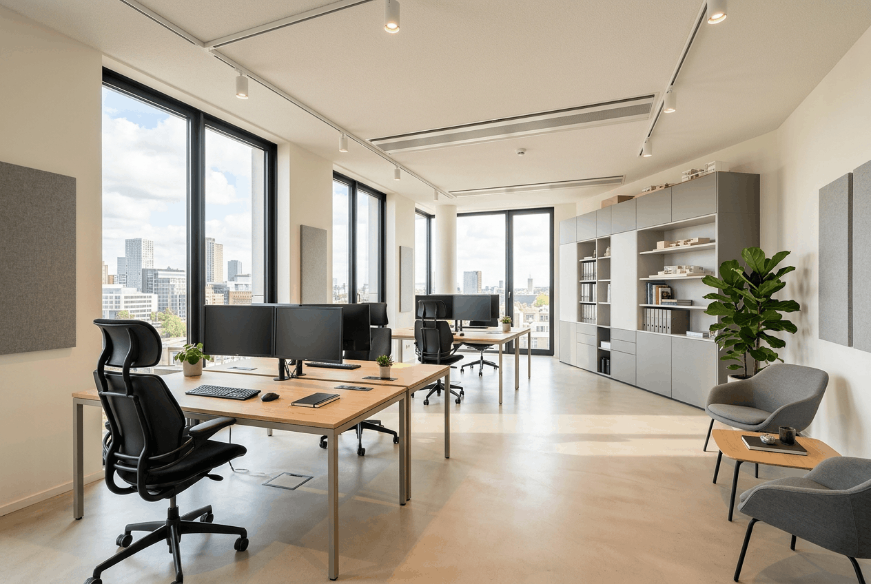 Maatwerk kantoorinrichting tijdens ontwerpfase