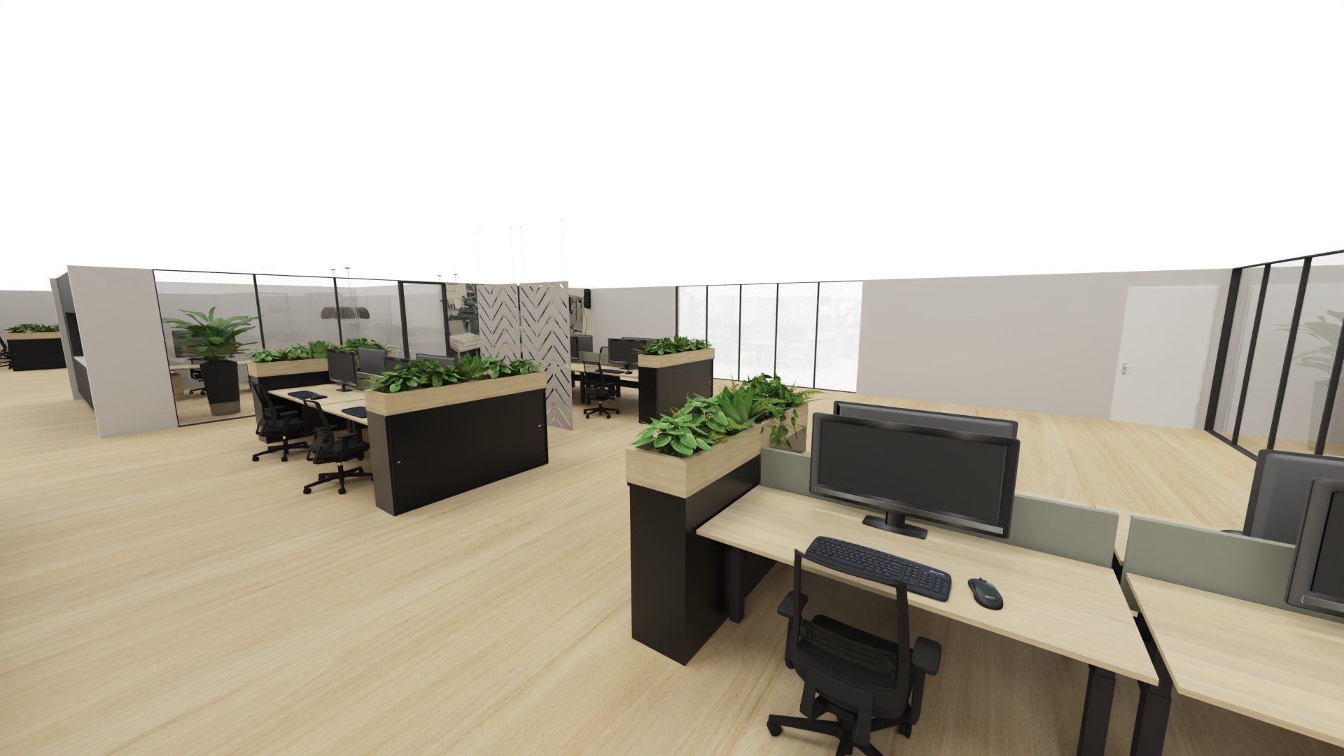 3D ontwerp werkplek
