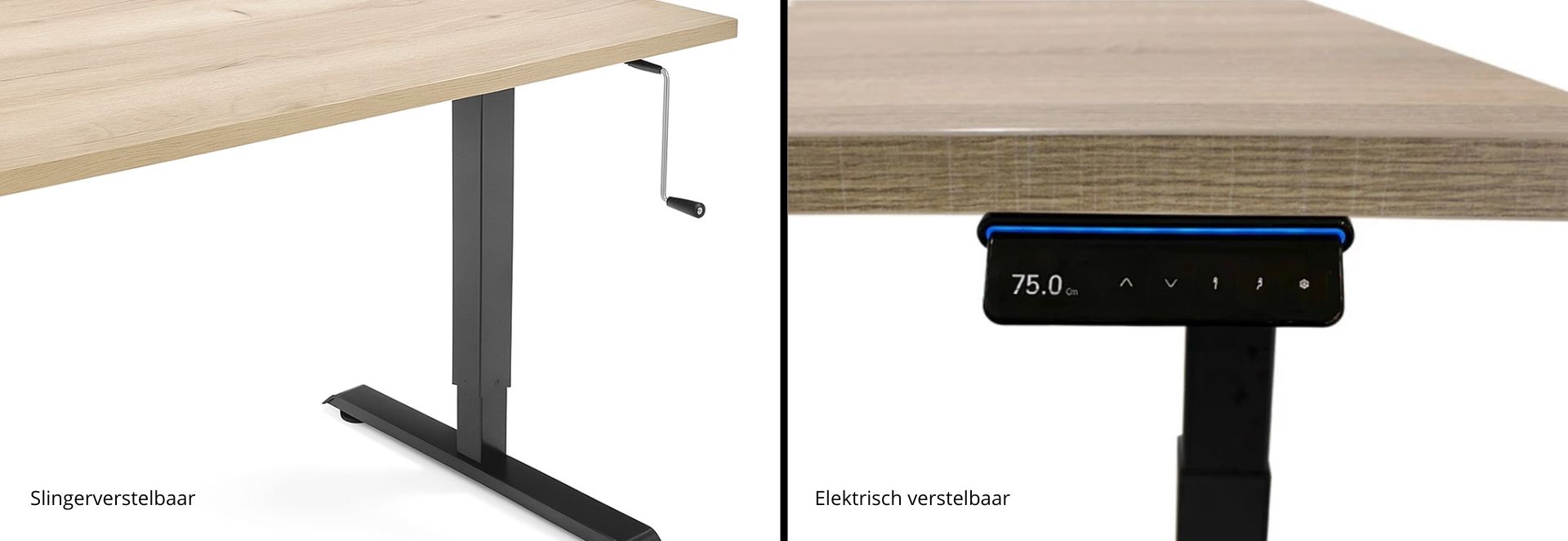 Slinger verstelbaar vs elektrisch verstelbaar