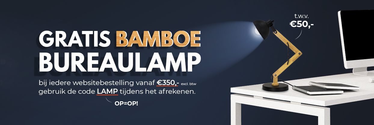 Winteractie | Het belang van een bureaulamp op uw werkplek