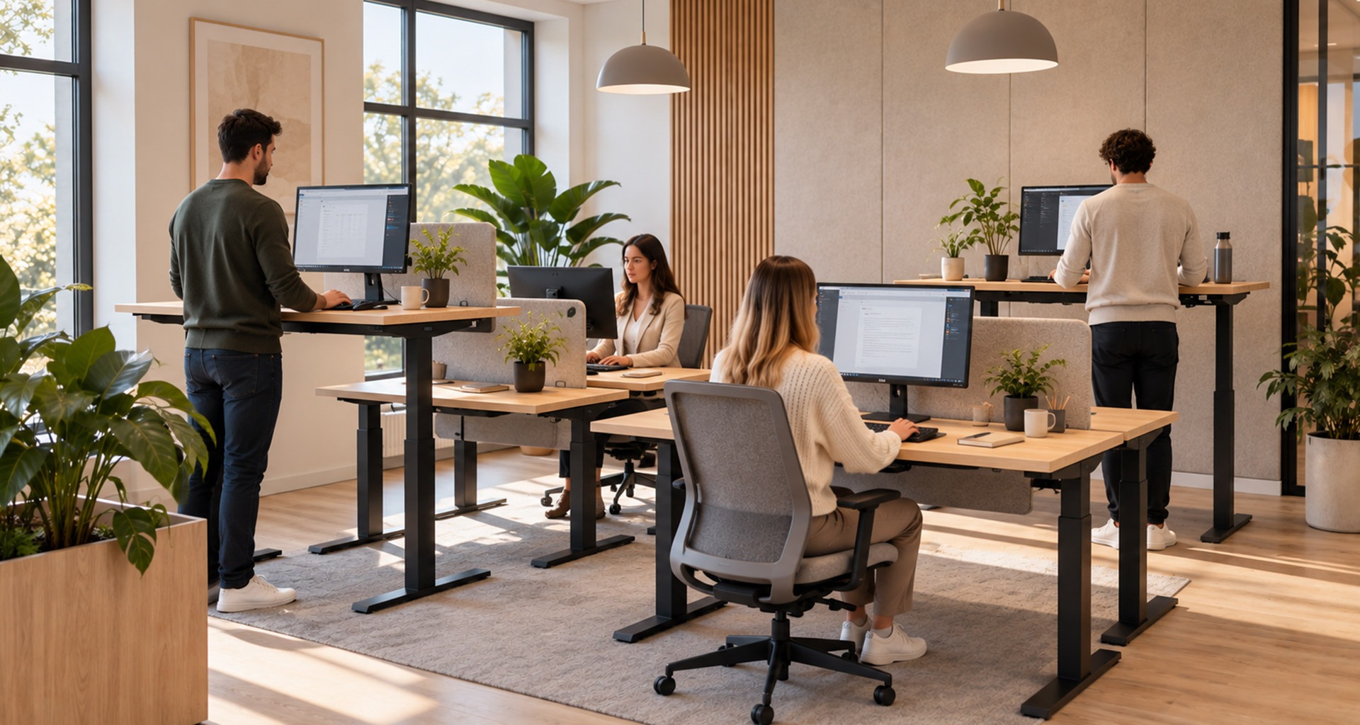Voor- en nadelen van een zit-sta bureau